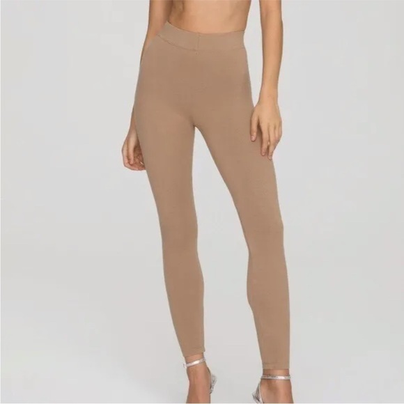 Good American Essential Lounge Legging Putty Size 1/Small taupe tan compression - Picture 1 of 12